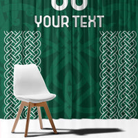 Custom Ireland Rugby Window Curtain Come On Shamrock