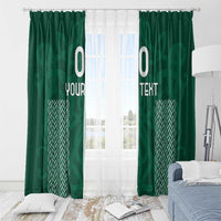 Custom Ireland Rugby Window Curtain Come On Shamrock