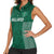 Custom Ireland Rugby Women Sleeveless Polo Shirt Come On Shamrock