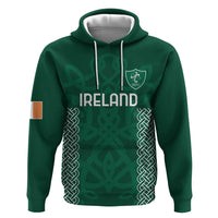 Custom Ireland Rugby Zip Hoodie Come On Shamrock