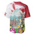 Happy Easter Austria Baseball Jersey Easter Eggs With St. Stephen's Cathedral