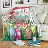 Happy Easter Austria Blanket Easter Eggs With St. Stephen's Cathedral