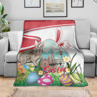 Happy Easter Austria Blanket Easter Eggs With St. Stephen's Cathedral