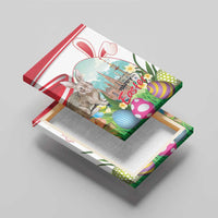 Happy Easter Austria Canvas Wall Art Easter Eggs With St. Stephen's Cathedral