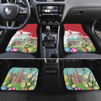 Happy Easter Austria Car Mats Easter Eggs With St. Stephen's Cathedral