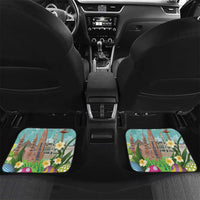 Happy Easter Austria Car Mats Easter Eggs With St. Stephen's Cathedral