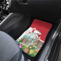 Happy Easter Austria Car Mats Easter Eggs With St. Stephen's Cathedral