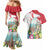 Happy Easter Austria Couples Matching Mermaid Dress and Hawaiian Shirt Easter Eggs With St. Stephen's Cathedral