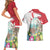 Happy Easter Austria Couples Matching Short Sleeve Bodycon Dress and Hawaiian Shirt Easter Eggs With St. Stephen's Cathedral