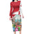 Happy Easter Austria Family Matching Long Sleeve Bodycon Dress and Hawaiian Shirt Easter Eggs With St. Stephen's Cathedral
