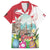 Happy Easter Austria Family Matching Off The Shoulder Long Sleeve Dress and Hawaiian Shirt Easter Eggs With St. Stephen's Cathedral