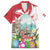 Happy Easter Austria Family Matching Off Shoulder Maxi Dress and Hawaiian Shirt Easter Eggs With St. Stephen's Cathedral