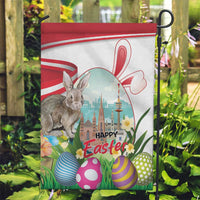Happy Easter Austria Garden Flag Easter Eggs With St. Stephen's Cathedral