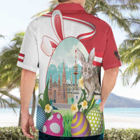 Happy Easter Austria Hawaiian Shirt Easter Eggs With St. Stephen's Cathedral
