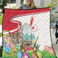 Happy Easter Austria Quilt Easter Eggs With St. Stephen's Cathedral