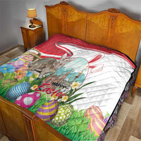 Happy Easter Austria Quilt Easter Eggs With St. Stephen's Cathedral