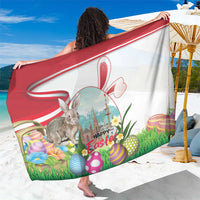 Happy Easter Austria Sarong Easter Eggs With St. Stephen's Cathedral