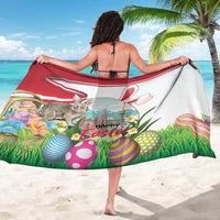 Happy Easter Austria Sarong Easter Eggs With St. Stephen's Cathedral