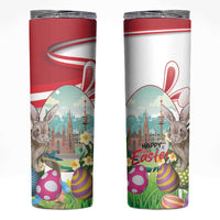 Happy Easter Austria Skinny Tumbler Easter Eggs With St. Stephen's Cathedral