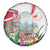 Happy Easter Austria Spare Tire Cover Easter Eggs With St. Stephen's Cathedral