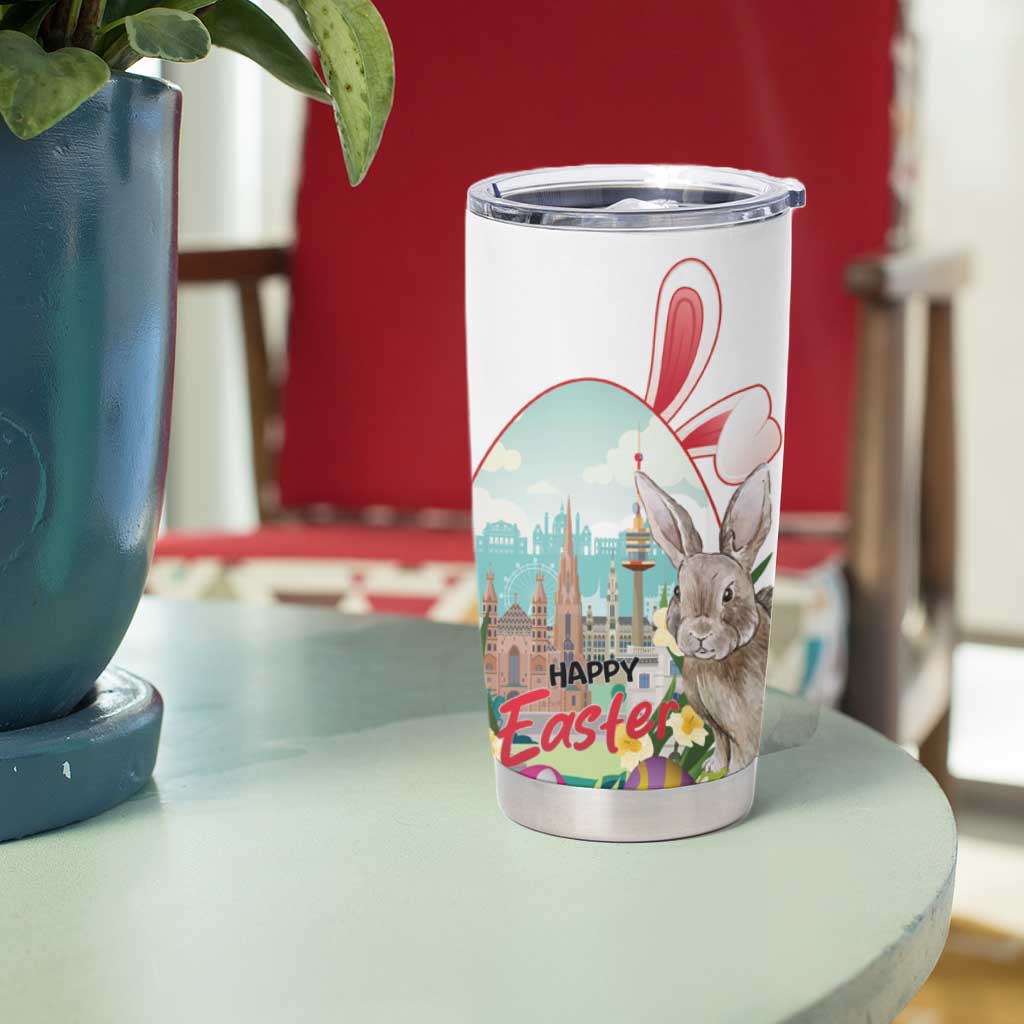 Happy Easter Austria Tumbler Cup Easter Eggs With St. Stephen's Cathedral