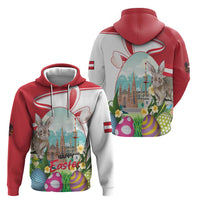 Happy Easter Austria Zip Hoodie Easter Eggs With St. Stephen's Cathedral