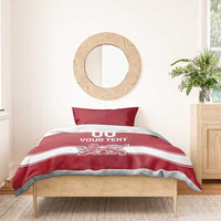 Custom Denmark Hockey Bedding Set Danish Lions