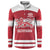 Custom Denmark Hockey Button Sweatshirt Danish Lions