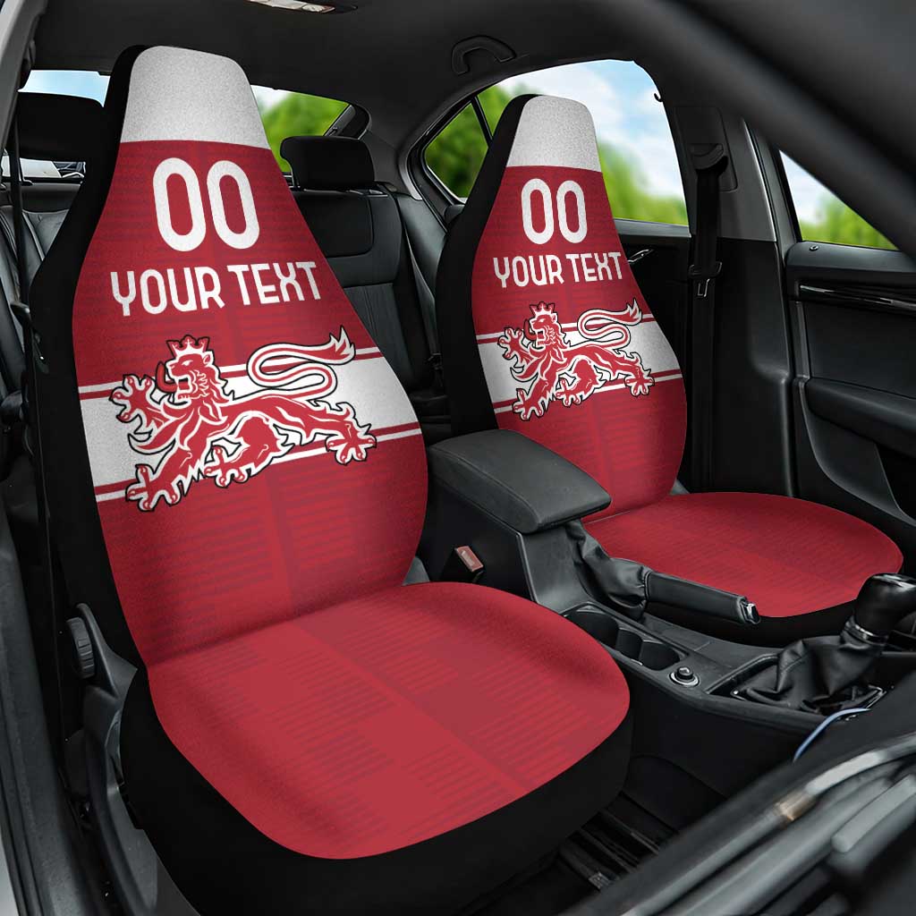 Custom Denmark Hockey Car Seat Cover Danish Lions