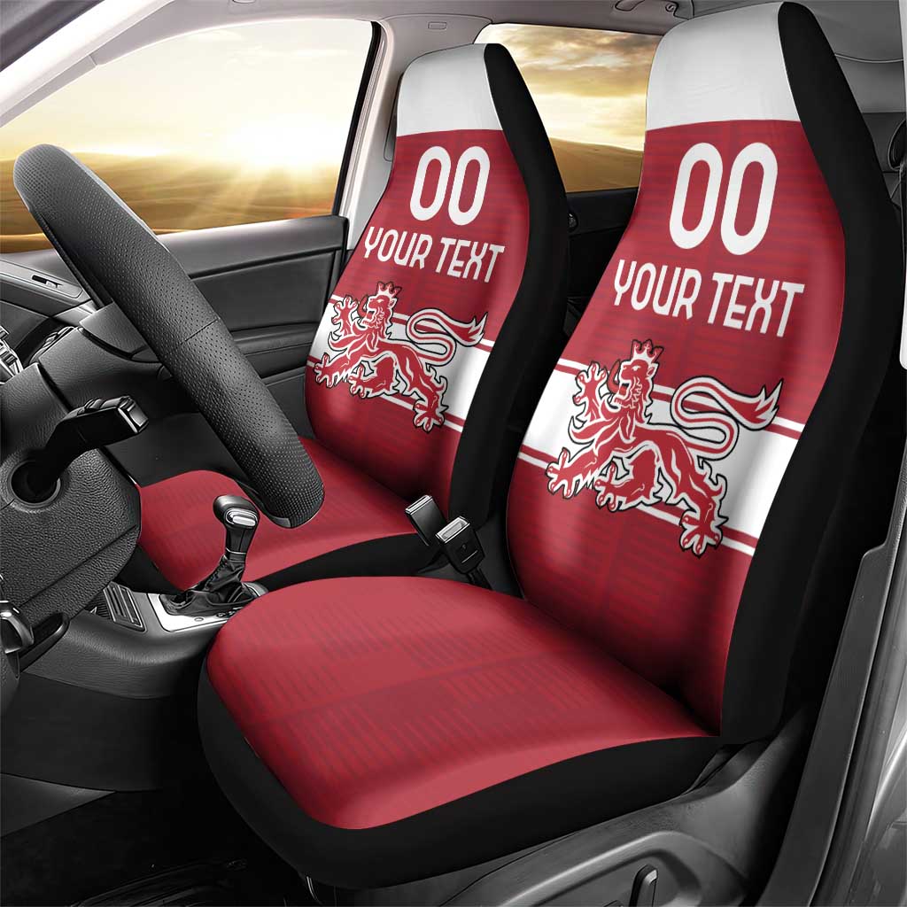 Custom Denmark Hockey Car Seat Cover Danish Lions