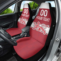 Custom Denmark Hockey Car Seat Cover Danish Lions