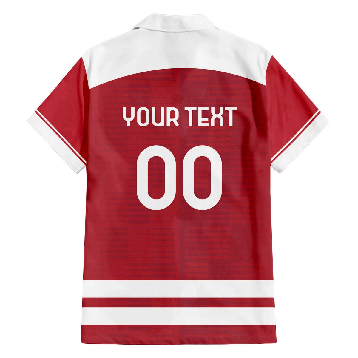 Custom Denmark Hockey Family Matching Off The Shoulder Long Sleeve Dress and Hawaiian Shirt Danish Lions