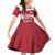 Custom Denmark Hockey Family Matching Off Shoulder Short Dress and Hawaiian Shirt Danish Lions