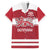 Custom Denmark Hockey Family Matching Short Sleeve Bodycon Dress and Hawaiian Shirt Danish Lions