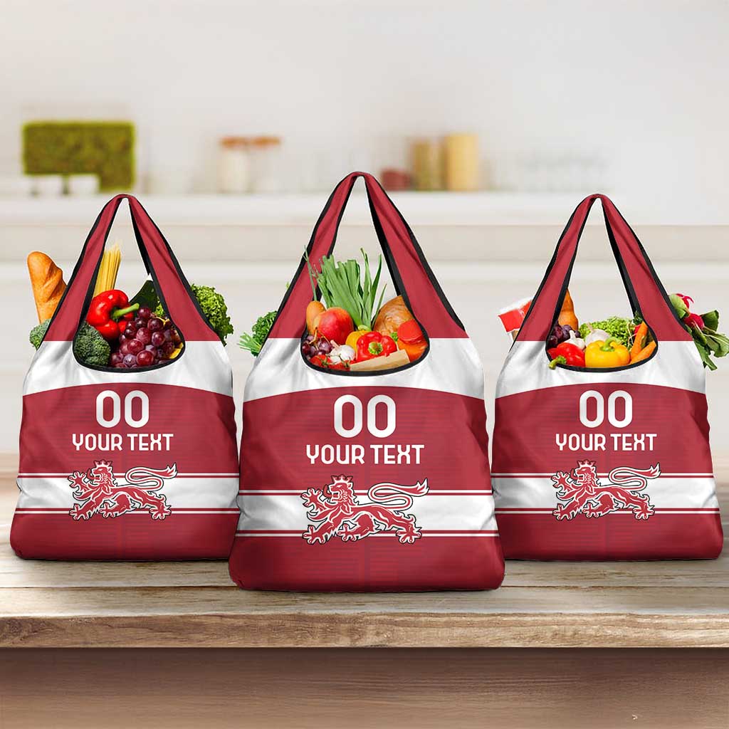 Custom Denmark Hockey Grocery Bag Danish Lions