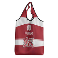 Custom Denmark Hockey Grocery Bag Danish Lions