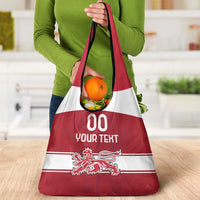 Custom Denmark Hockey Grocery Bag Danish Lions