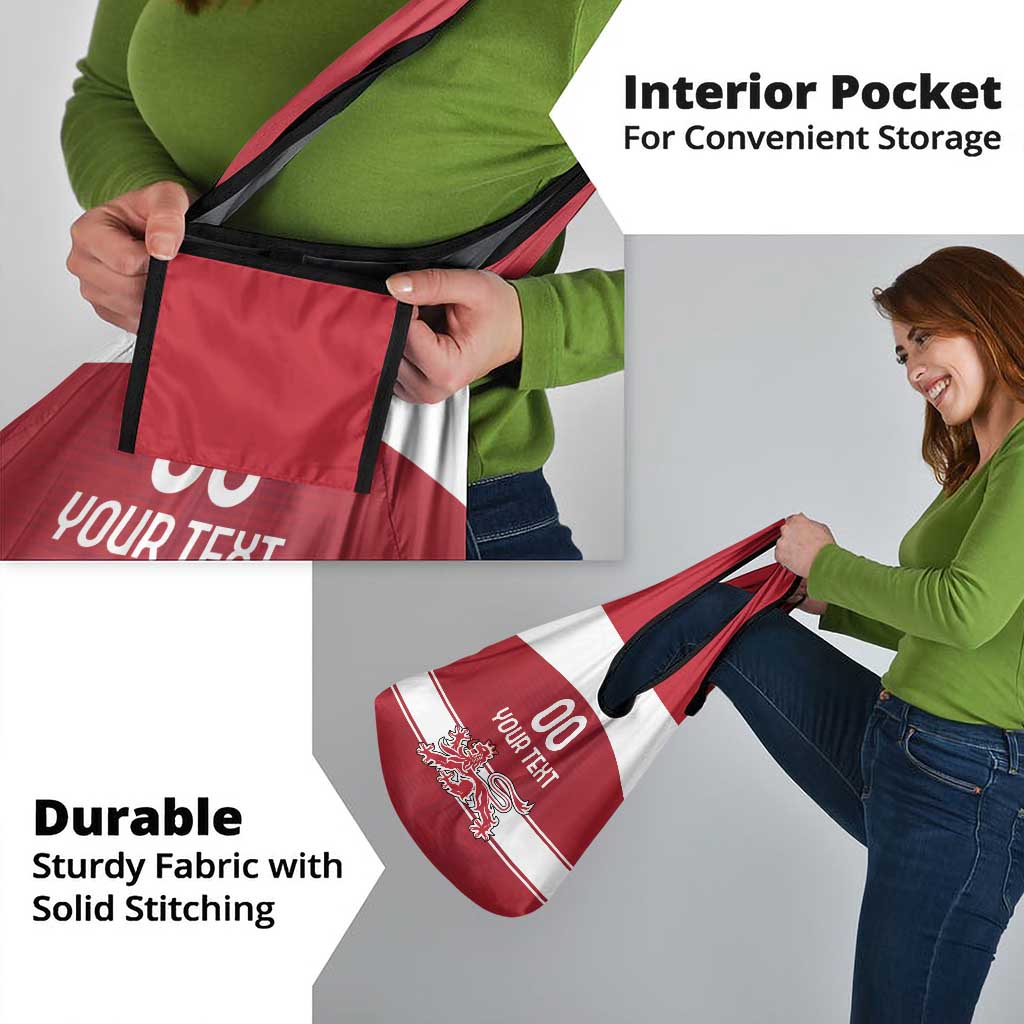 Custom Denmark Hockey Grocery Bag Danish Lions