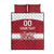 Custom Denmark Hockey Quilt Bed Set Danish Lions