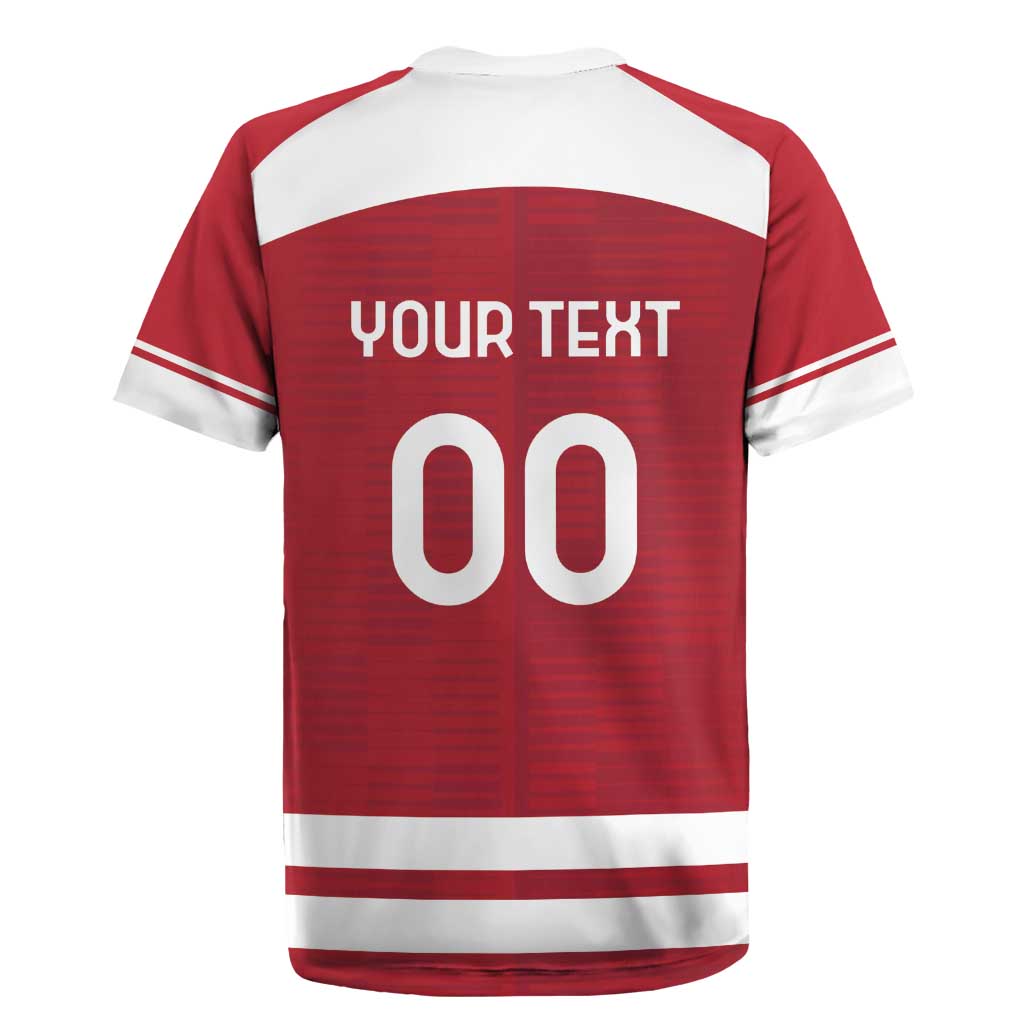 Custom Denmark Hockey Rugby Jersey Danish Lions