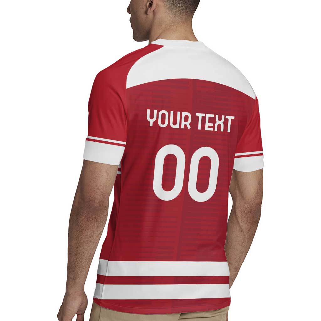 Custom Denmark Hockey Rugby Jersey Danish Lions