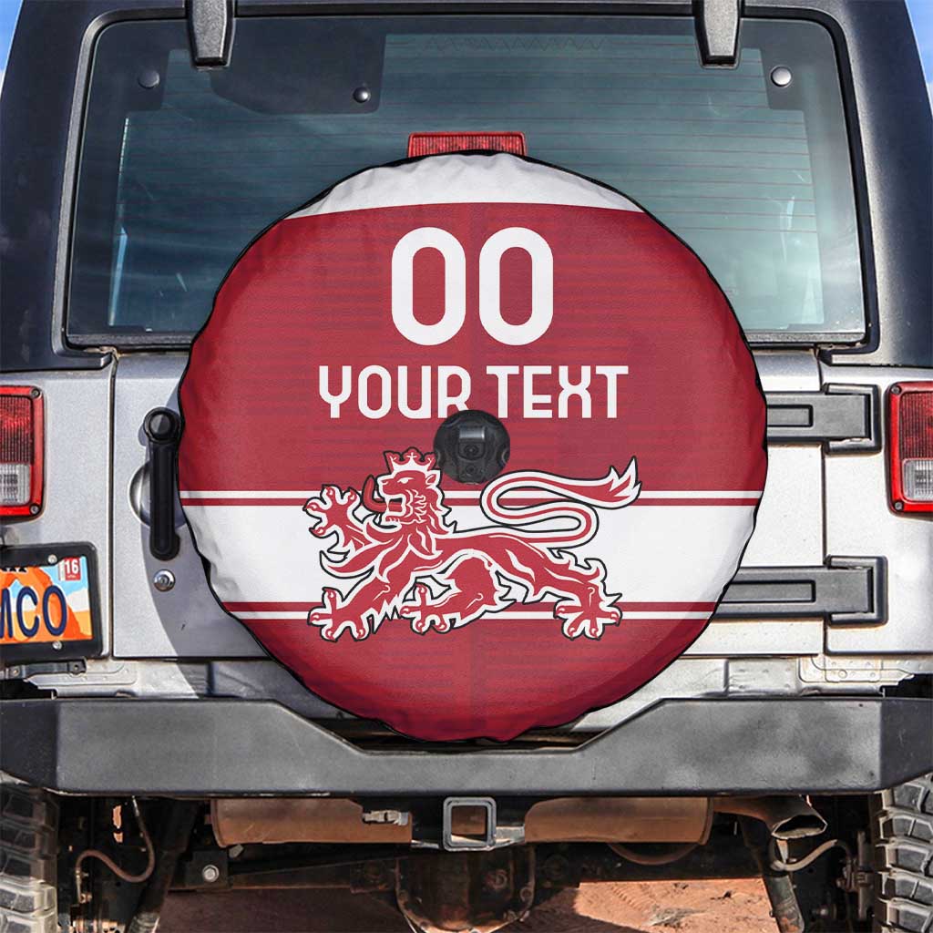 Custom Denmark Hockey Spare Tire Cover Danish Lions