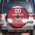 Custom Denmark Hockey Spare Tire Cover Danish Lions
