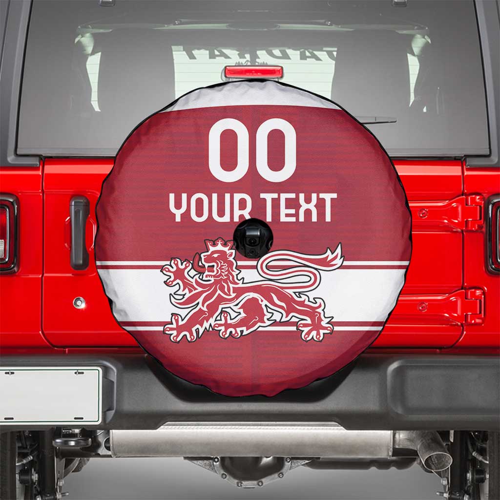 Custom Denmark Hockey Spare Tire Cover Danish Lions