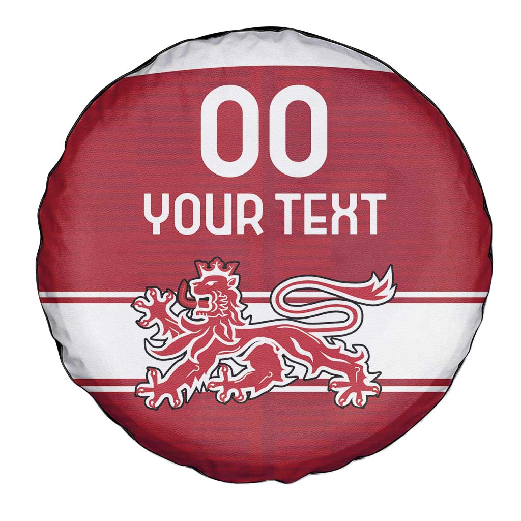 Custom Denmark Hockey Spare Tire Cover Danish Lions