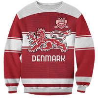 Custom Denmark Hockey Sweatshirt Danish Lions