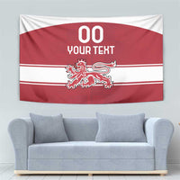 Custom Denmark Hockey Tapestry Danish Lions