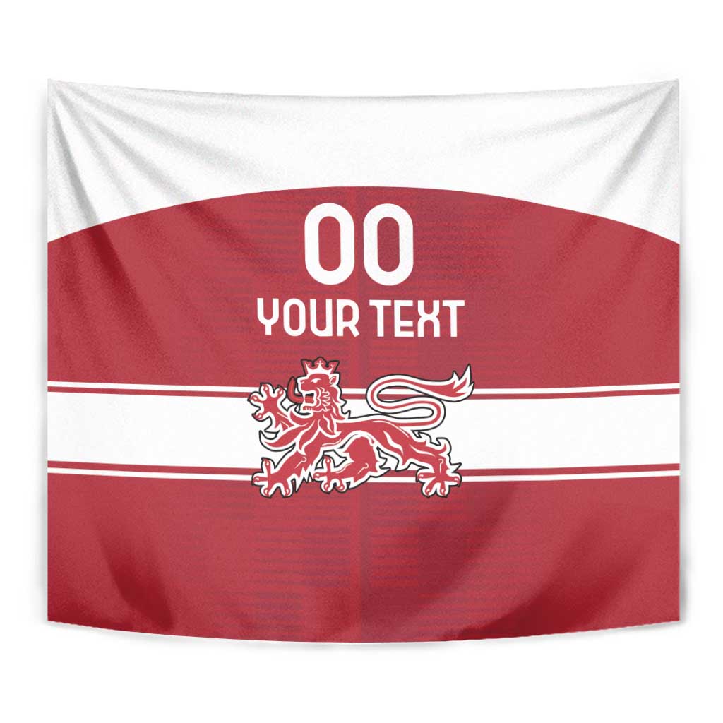 Custom Denmark Hockey Tapestry Danish Lions