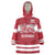 Custom Denmark Hockey Wearable Blanket Hoodie Danish Lions