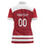 Custom Denmark Hockey Women Polo Shirt Danish Lions